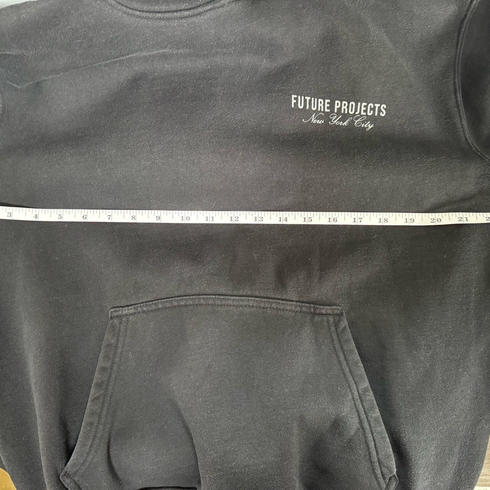 Primark Black Oversized “ Future Projects”Hoodie - image 6